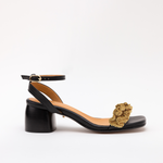 Boho Strap Sand Black No long