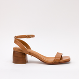 Camel Heeled Swap Sandal Catena