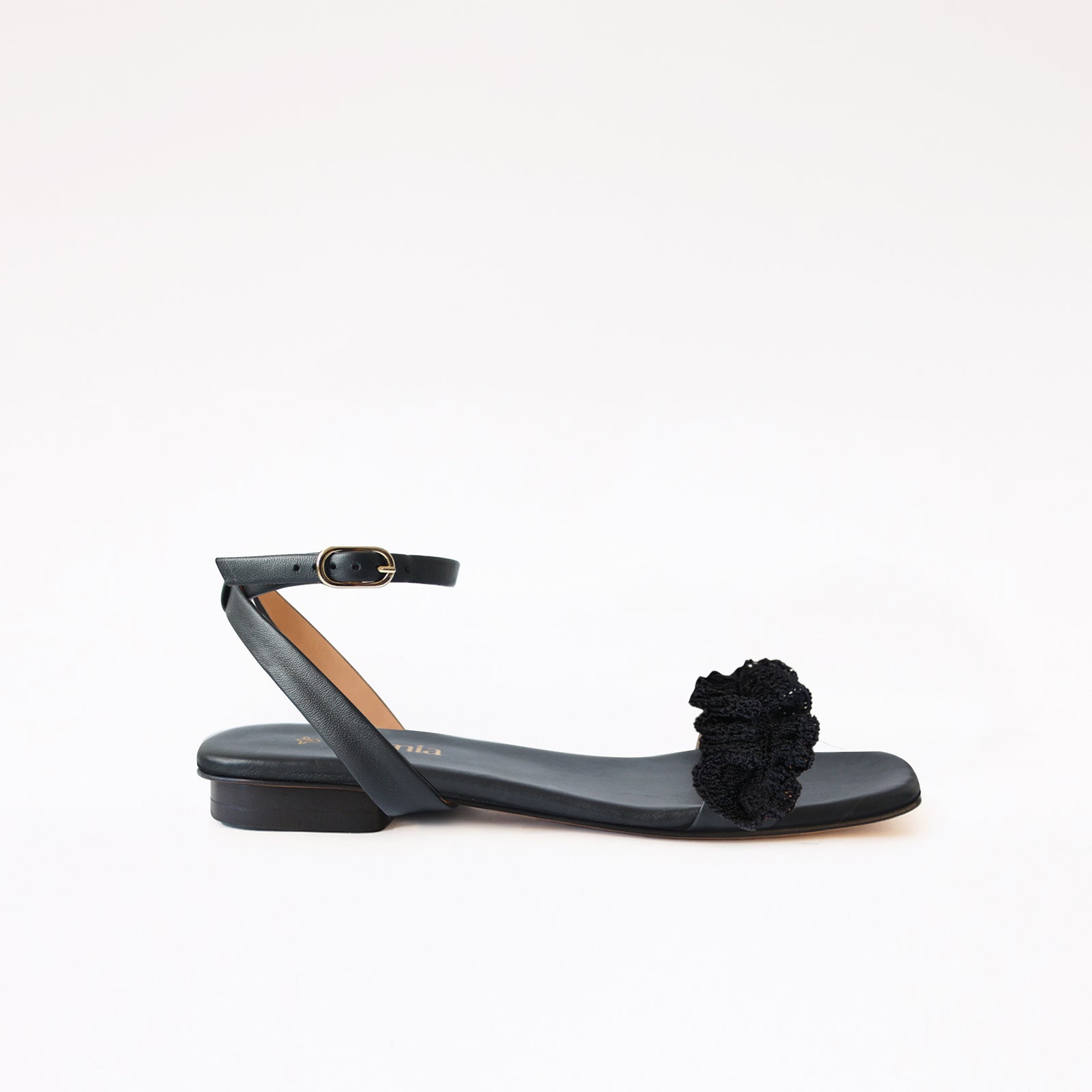Boho Strap Black Black No long