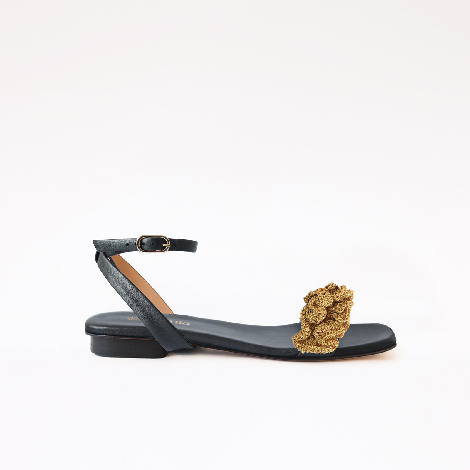 Boho Strap Sand Black No long