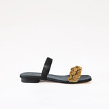 Middle Strap Black Boho Strap Sand Black