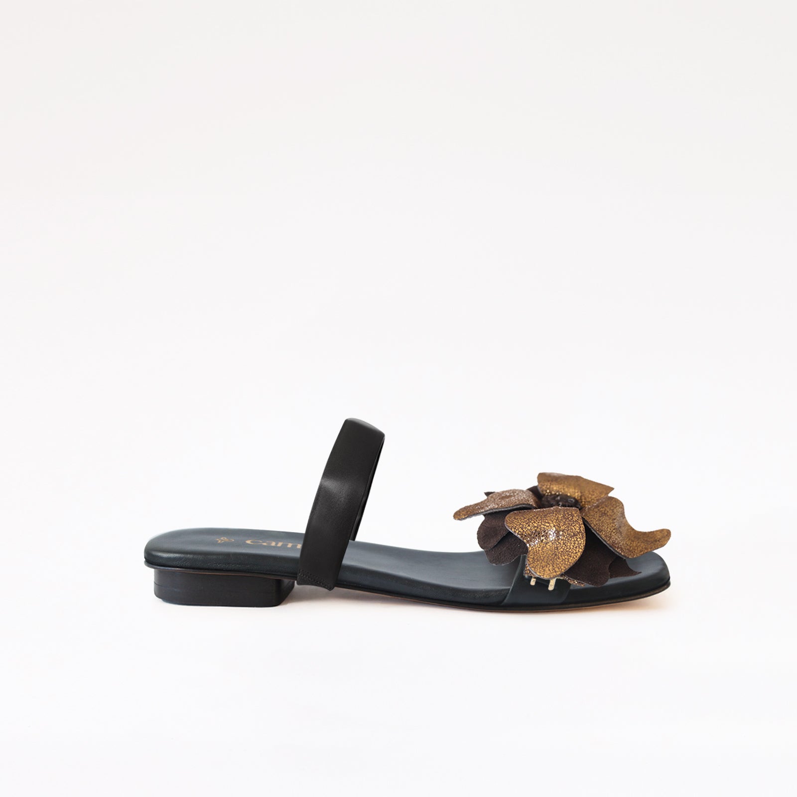 Middle Strap Black Brown Black