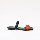 Middle Strap Black Petit Garden Red Black