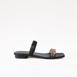 Black Middle Cushion Sandy Black