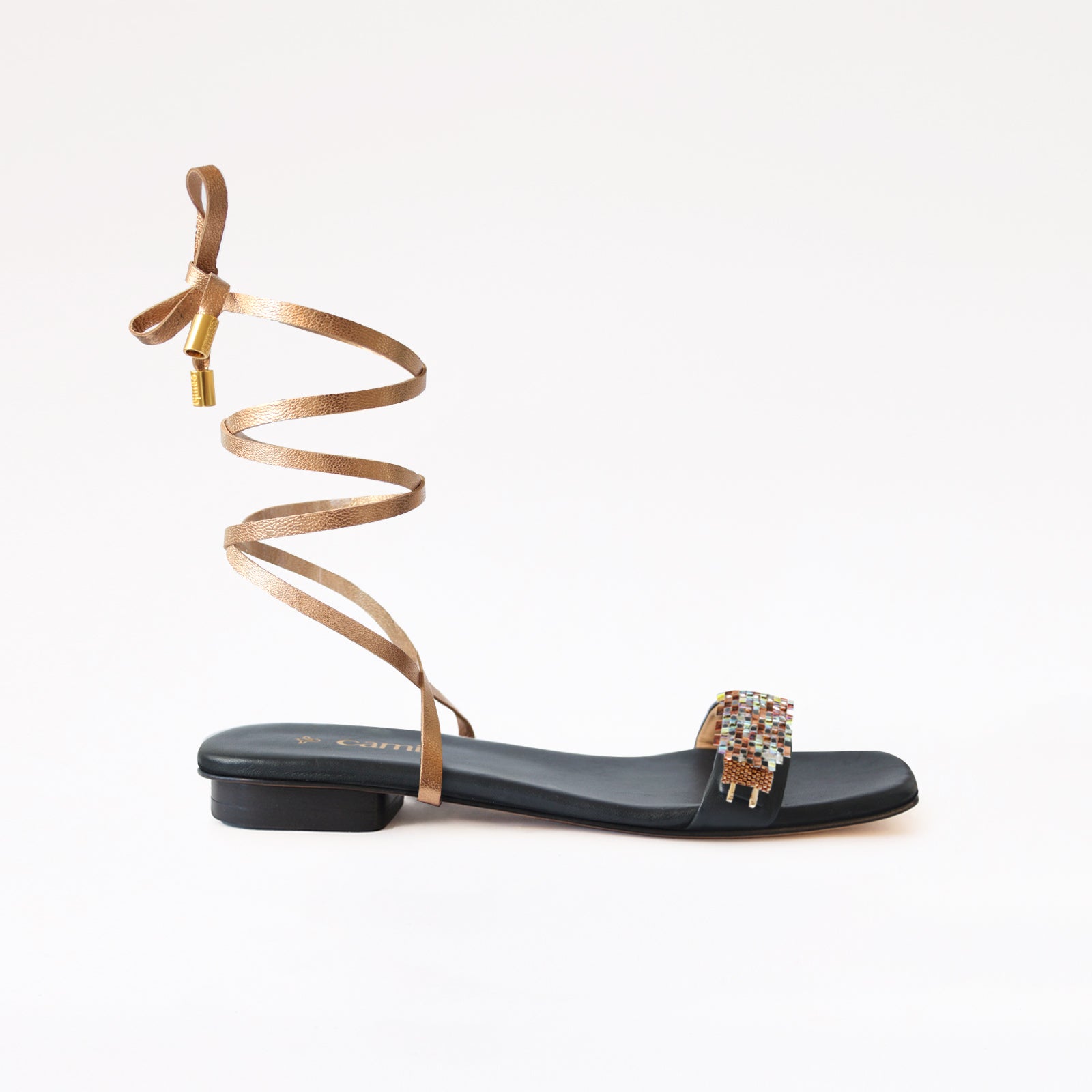 Gladiator Rose Long Sandy Black