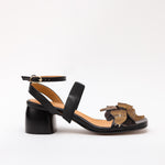 Middle Strap Black Brown Black