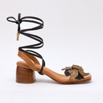 Gladiator Black Long Brown Camel