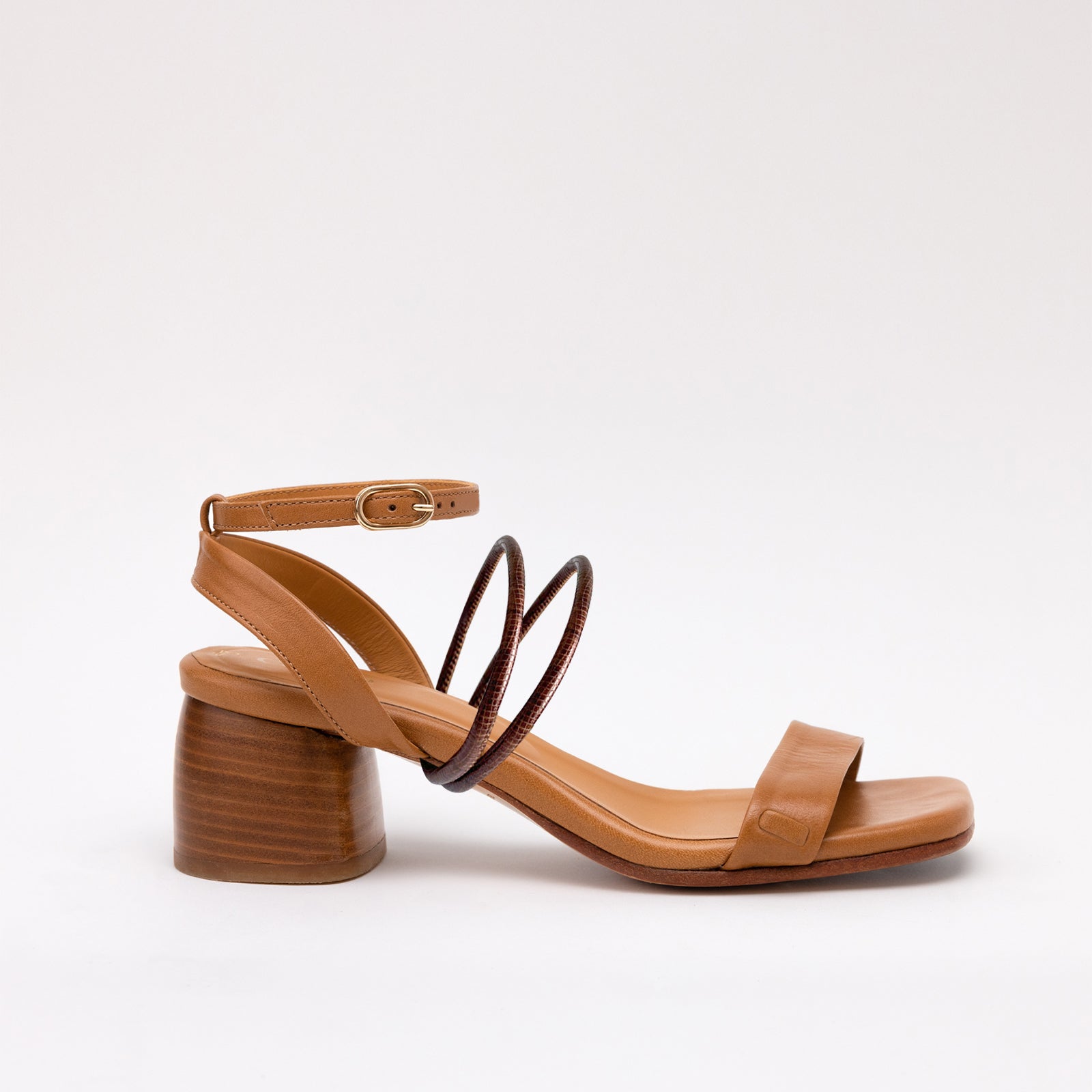 Brown Hoops Camel No Front