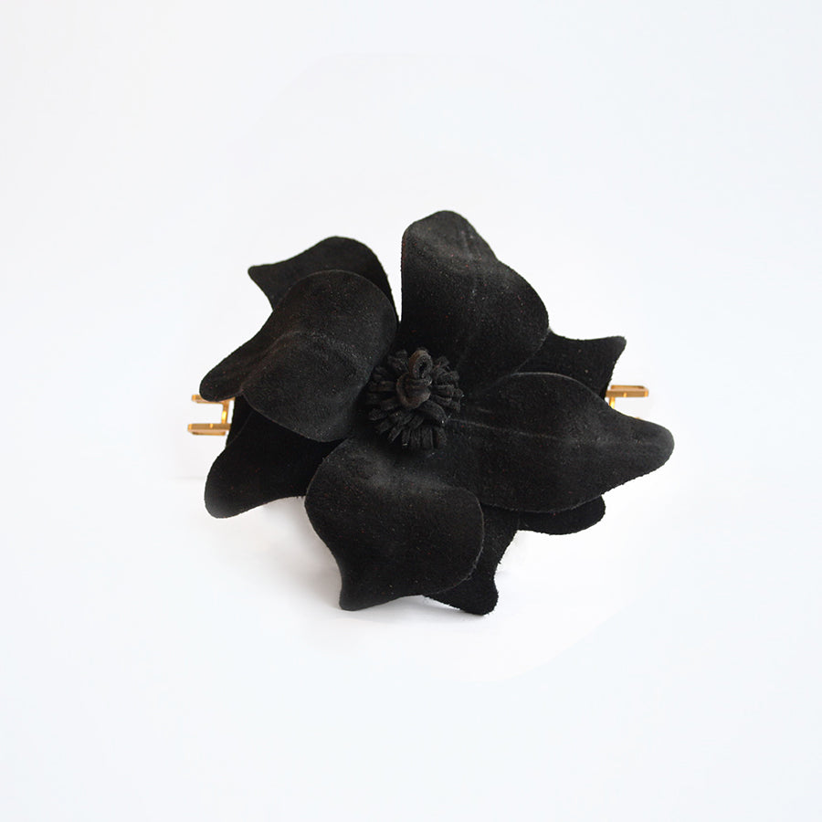 Charcoal Camia's Flower Interchangeable Strap
