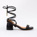 Black Long Straps for Sandal