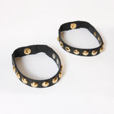 Golden Studs Black