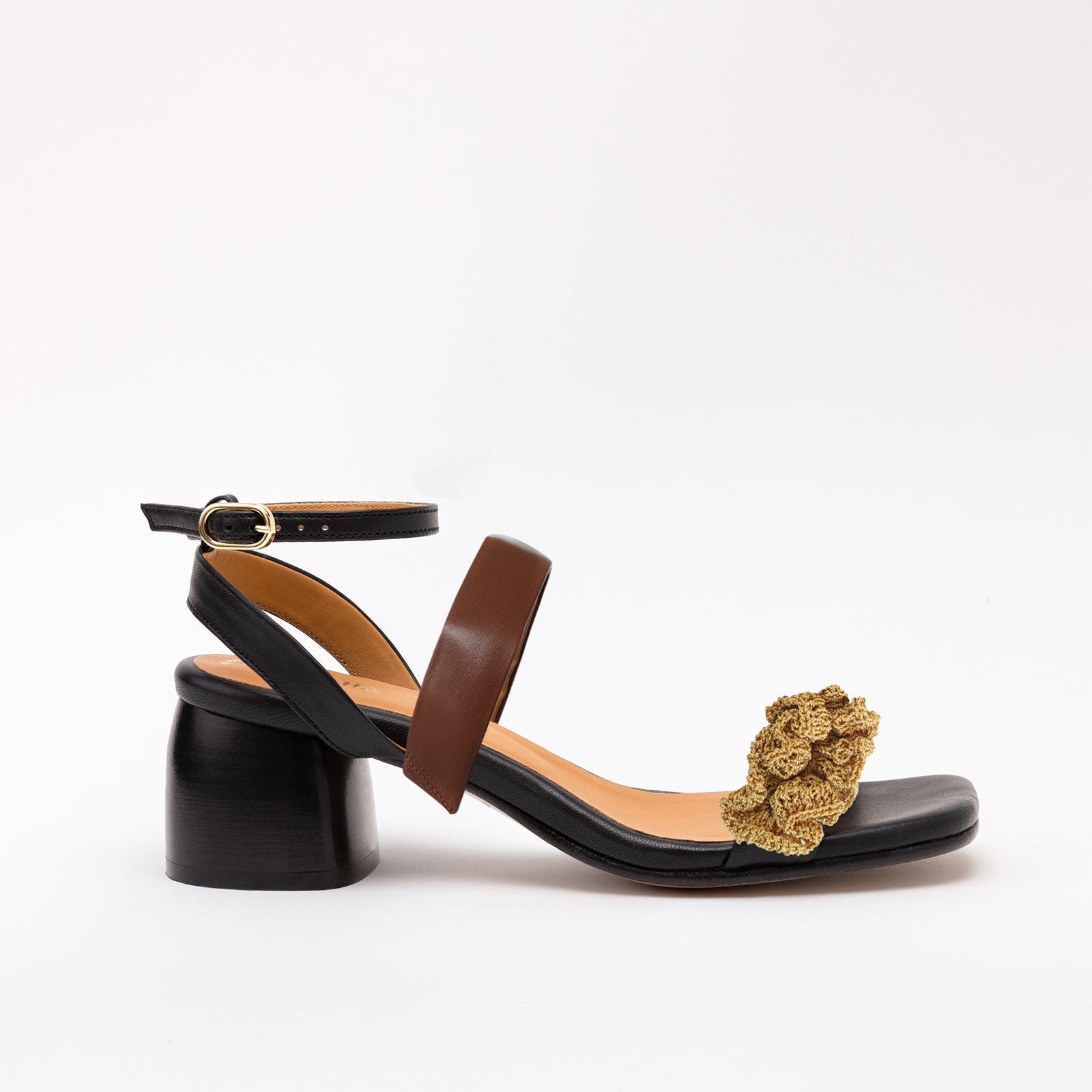 Middle Strap Espresso Boho Strap Sand Black