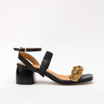Middle Strap Black Boho Strap Sand Black