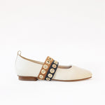 OffWhite - Double Ilhos Black & Camel