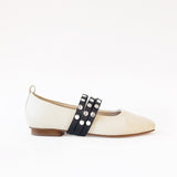 OffWhite - Black Triple Studs Straps