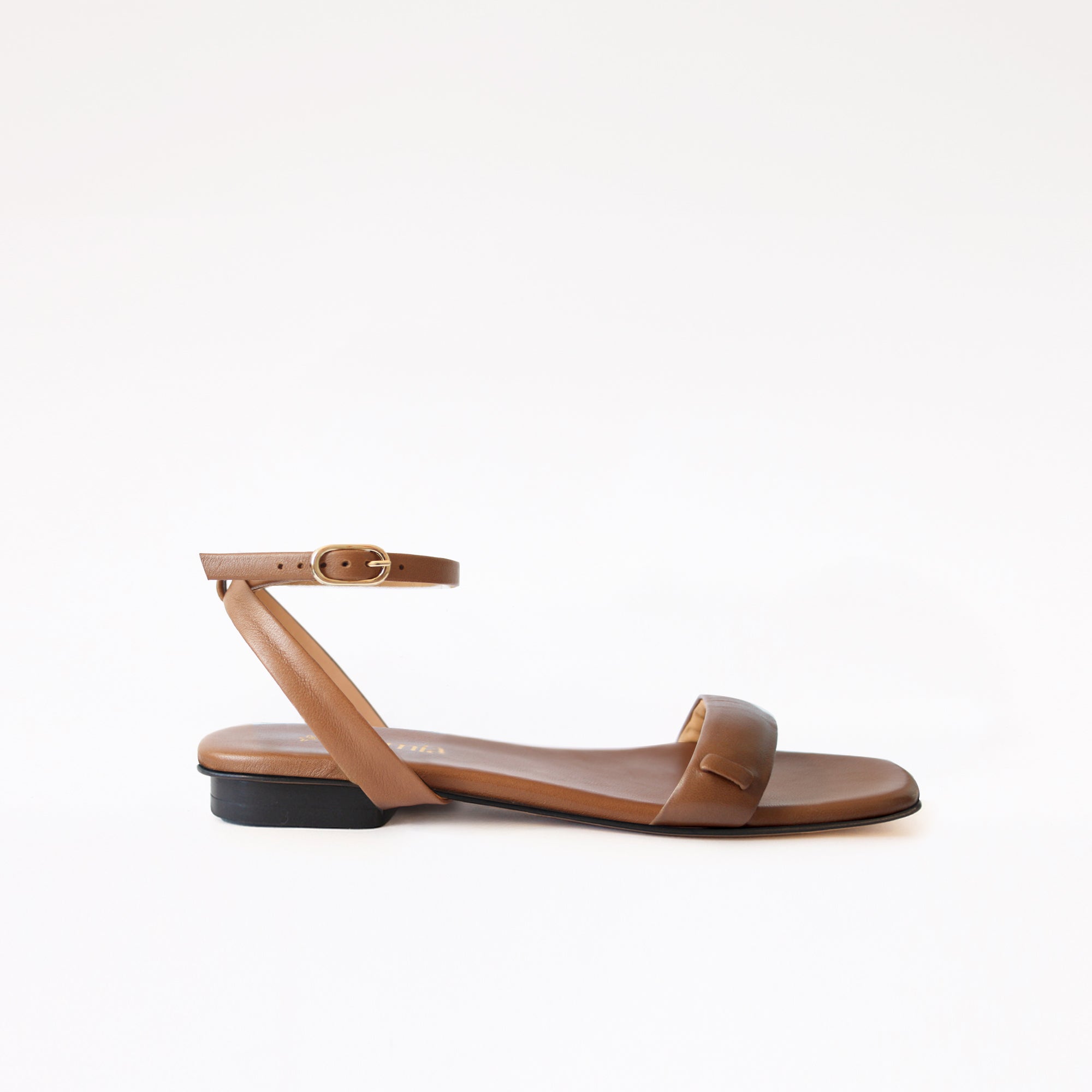 Espresso Flat Sandal