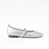 Silver Ballet Swap Silver Studs Black Ankle