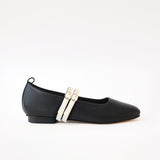 Ballet Swap Flat Black OffWhite Double Lane