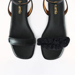 Boho Strap Black Black Front