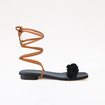Gladiator Camel Long Boho Strap Black Black