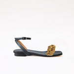 Boho Strap Sand Black No long