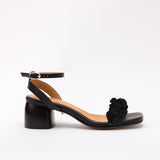 Heeled Swap Sandal Black Black Boho