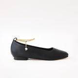 Black - Golden Anklets
