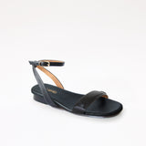 Créez votre Sandal Plat Noir