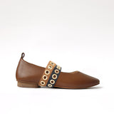 Caramel - Double Ilhos Black & Camel