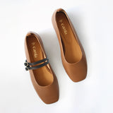 Ballet Swap Flat Black Black and Yellow Double Sabrina