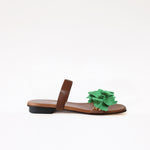 Middle Strap Brown Jade Camel