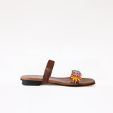 Middle Strap Espresso Petit Garden Camel