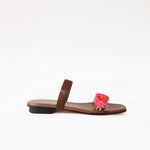 Middle Strap Espresso Petit Garden Red Camel