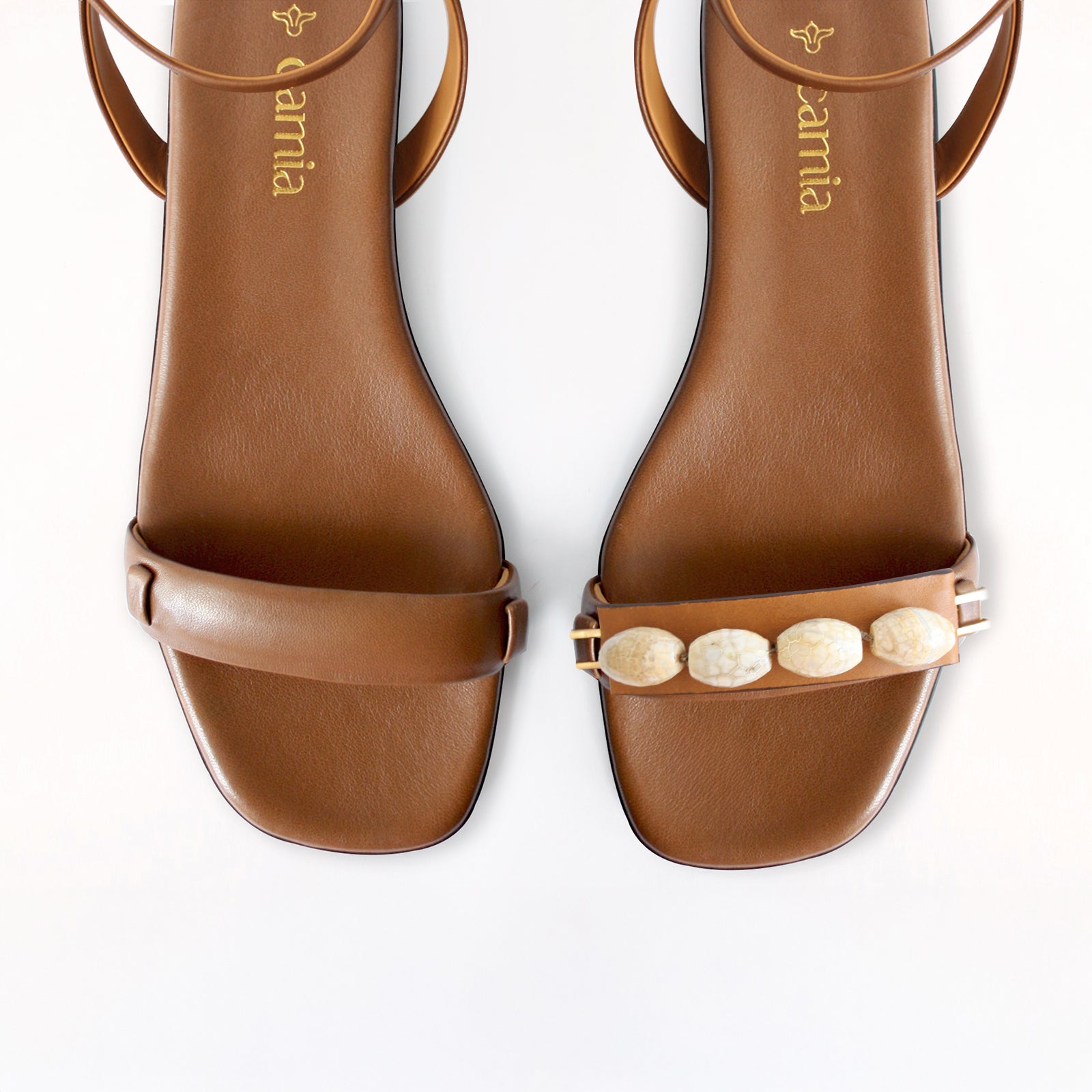 Light Agata Camel Front