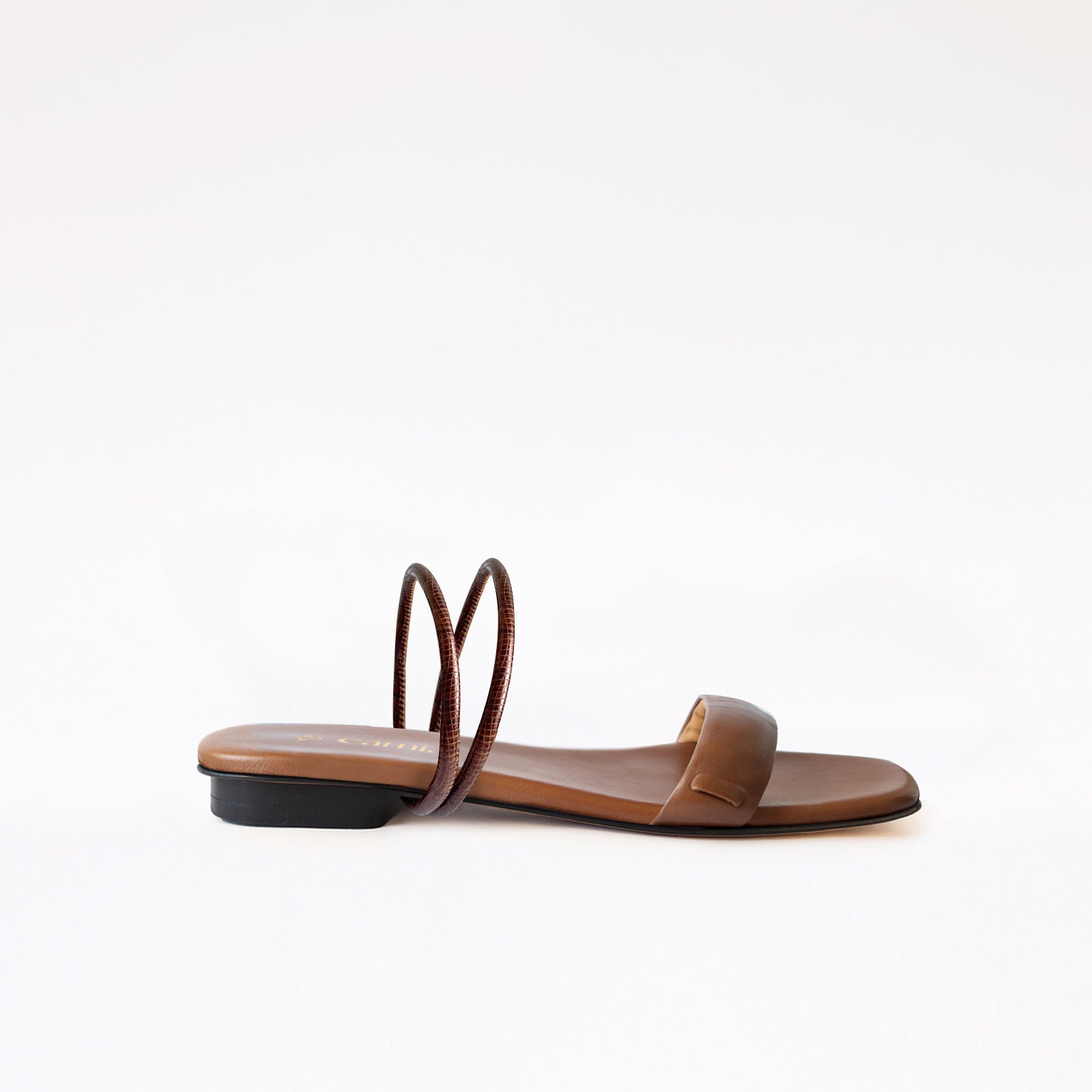 Brown Hoops Camel No Front