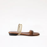 Cream Hoops Camel No Front