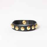 Golden Studs Black