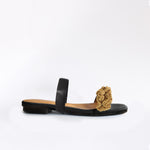 Middle Strap Black Boho Strap Sand Black