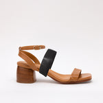 Middle Strap Black No Front Camel