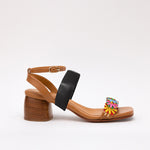 Middle Strap Black Petit Garden Camel