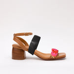 Middle Strap Black Petit Garden Red Camel