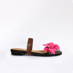 Middle Strap Brown Framboise Black