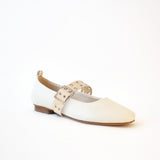 Off White Ballet + .Buckle Strap