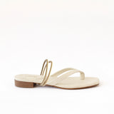 Off White Thong - Cream Hoops