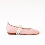 Rose - OffWhite Leather Double Straps