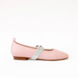 Rose - Silver Leather Double Straps