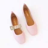 Rose Ballet Swap Buckle Cream