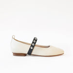 OffWhite - Silver Studs Black Middle