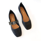 Black Ballet Swap Buckle Black