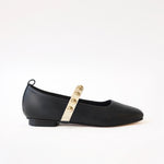 Black- Golden Studs Cream Middle